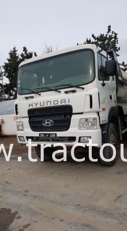 À vendre Camion benne TP Hyundai HD 370S complet