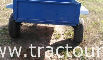 À vendre Semi remorque agricole benne pour micro tracteur complet