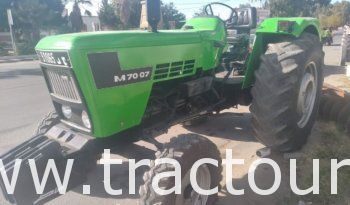 À vendre Tracteur Deutz M 70 07 Mateur complet