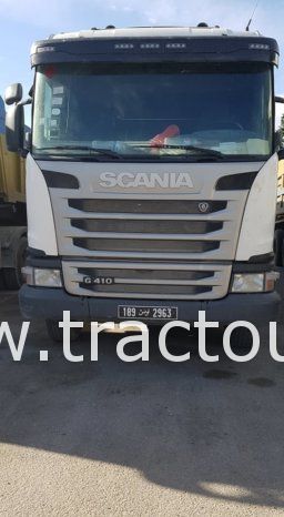 À vendre Tracteur routier Scania G410 complet