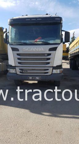 À vendre Tracteur routier Scania G410 complet