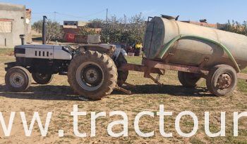 À vendre Tracteur Lamborghini Cross 674-70 N avec 2 semi-remorques agricoles citernes et une semi remorque agricole benne complet