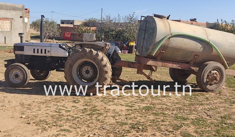 À vendre Tracteur Lamborghini Cross 674-70 N avec 2 semi-remorques agricoles citernes et une semi remorque agricole benne complet