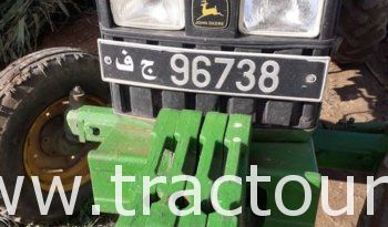 À vendre Tracteur John Deere 5500 complet