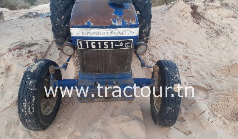 À vendre Tracteur Farmtrac 60 avec semi remorque agricole benne complet