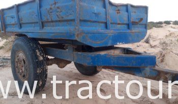 À vendre Tracteur Farmtrac 60 avec semi remorque agricole benne complet
