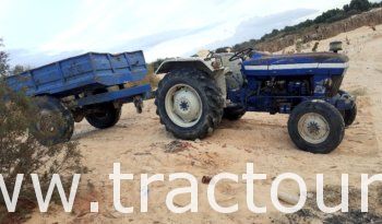 À vendre Tracteur Farmtrac 60 avec semi remorque agricole benne complet