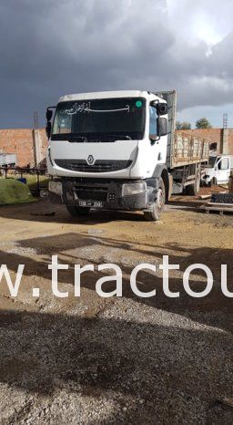 À vendre Camion plateau avec ridelles Renault Premium Lander 320 DXI complet