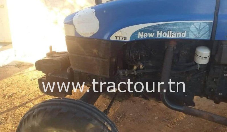 À vendre Tracteur New Holland TT75 avec matériels (2015) complet