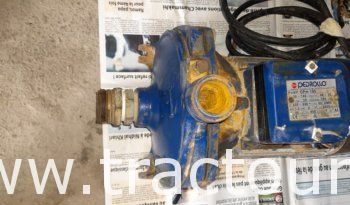 À vendre motopompe électrique Pedrollo 2 ch – 220 V – débit 140 L/min à 26m (Made in Italy) complet