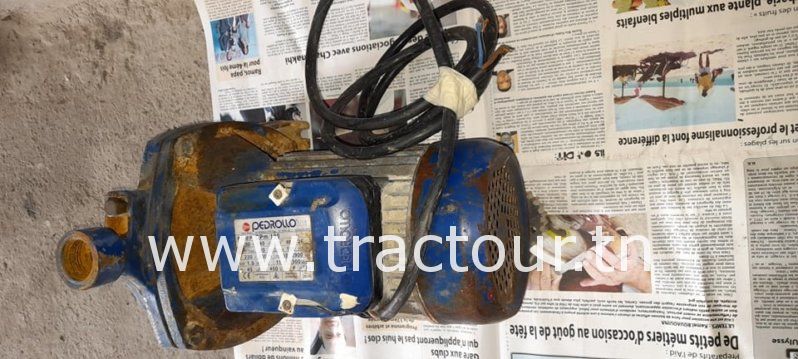 À vendre motopompe électrique Pedrollo 2 ch – 220 V – débit 140 L/min à 26m (Made in Italy) complet