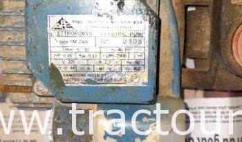 À vendre motopompe électrique Pedrollo 2 ch – 220 V – débit 140 L/min à 26m (Made in Italy) complet