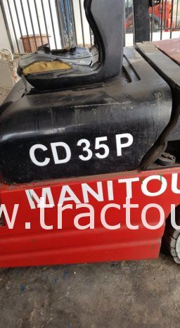 À vendre Chariot élévateur diesel Manitou CD 35 P 3.5 tonnes (2015) complet