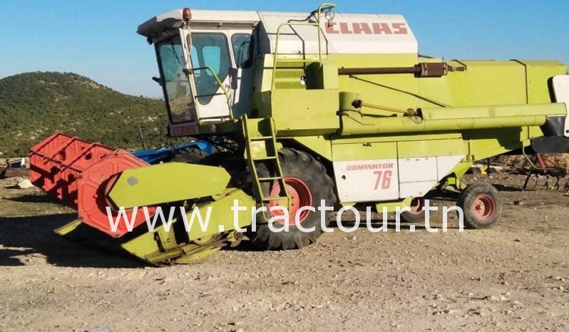 À vendre Moissonneuse batteuse Claas Dominator 76 avec moteur Mercedes complet