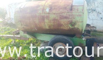 À vendre Semi remorque agricole citerne 3000 Litres complet