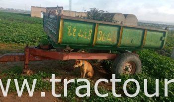 À vendre Semi remorque agricole benne complet
