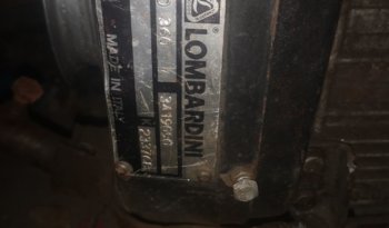 À vendre Motobineuse Lombardini 6LD 360 complet