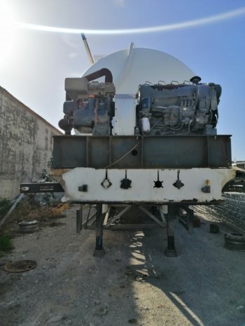 À vendre Semi remorque vraquier Sicame 3 essieux 43 tonnes (2016) complet