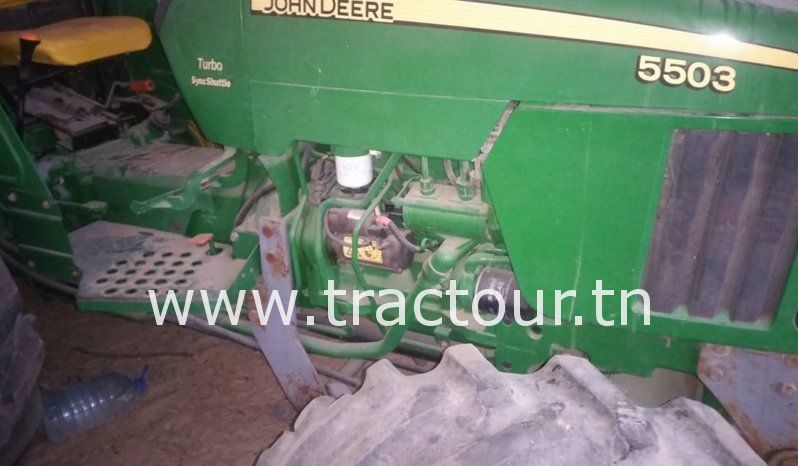 À vendre Tracteur John Deere 5503 (2015) complet