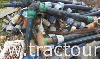 À vendre 400 Accessoires de raccordement + 50 rouleaux de 40 mètres complet
