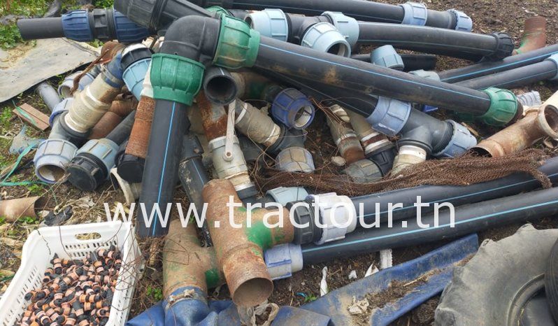À vendre 400 Accessoires de raccordement + 50 rouleaux de 40 mètres complet