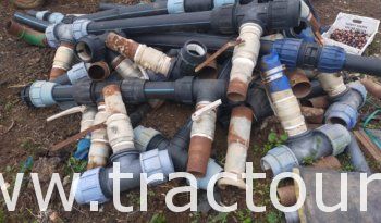 À vendre 400 Accessoires de raccordement + 50 rouleaux de 40 mètres complet