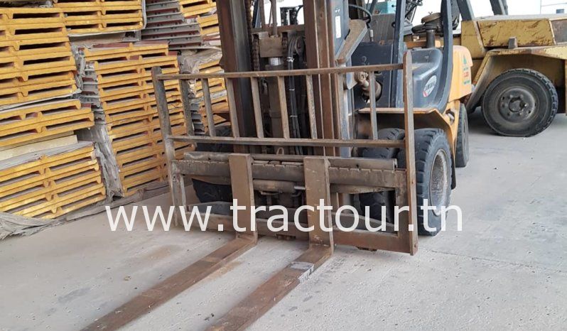 À vendre Chariot élévateur diesel Samsung  4 tonnes complet