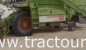 À vendre Moissonneuse batteuse Claas Dominator 68s complet