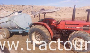 À vendre Tracteur Same Explorer II 80 avec semi remorque agricole citerne 5000 litres complet