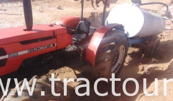 À vendre Tracteur Same Explorer II 80 avec semi remorque agricole citerne 5000 litres complet