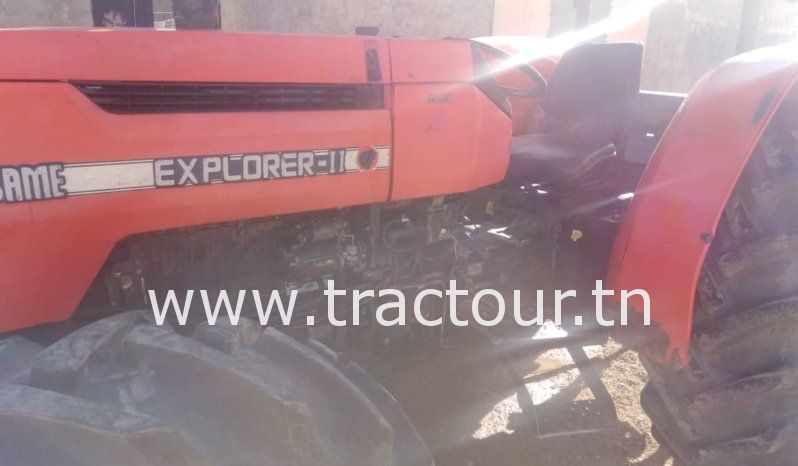 À vendre Tracteur Same Explorer II 80 avec semi remorque agricole citerne 5000 litres complet