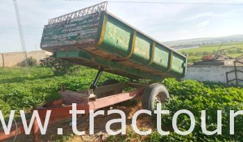 À vendre Semi remorque agricole benne standard complet