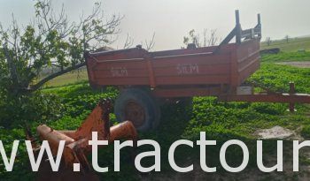 À vendre Semi remorque agricole benne complet
