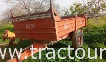 À vendre Semi remorque agricole benne complet