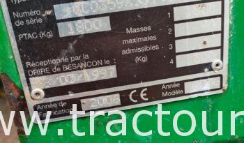 À vendre Presse à paille – Brissa John Deere 359 Made in France (2006) complet