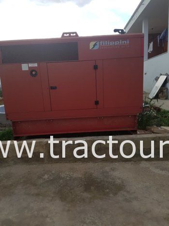 À vendre Groupe électrogène 4 cylindres Filippini 30 kVA complet