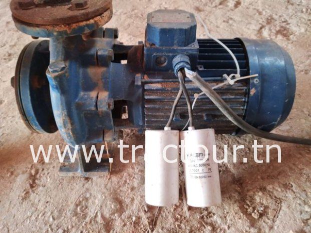 À vendre motopompe électrique Speroni 5.5 ch – 220V-380V complet