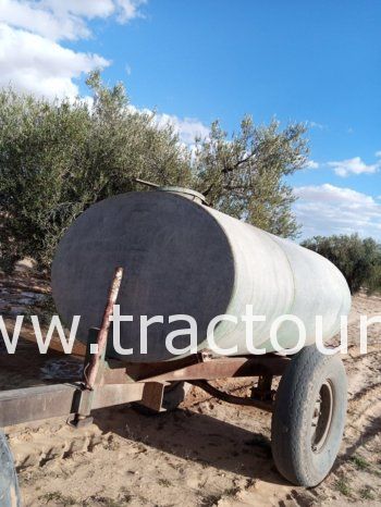 À vendre Semi remorque agricole citerne 5000 Litres complet