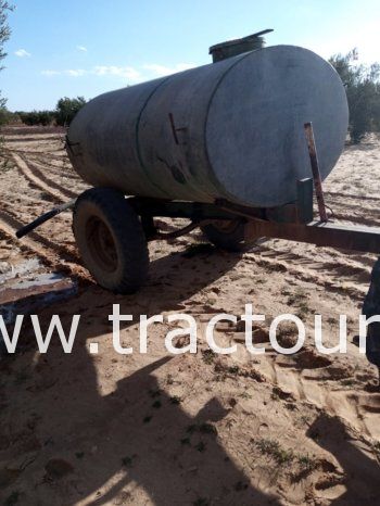 À vendre Semi remorque agricole citerne 5000 Litres complet