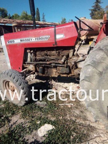 À vendre Tracteur Massey Ferguson 265 sans carte grise complet