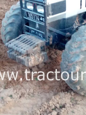 À vendre Tracteur Lamborghini Cross 874-95N avec déchaumeuse à 6 socs complet