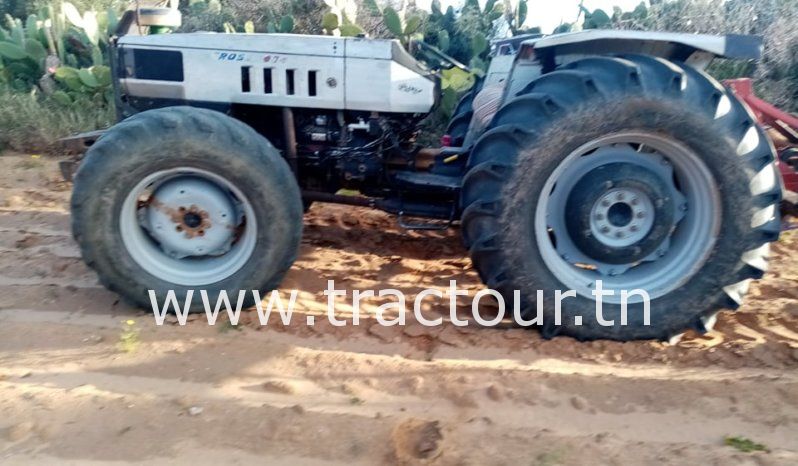 À vendre Tracteur Lamborghini Cross 874-95N avec déchaumeuse à 6 socs complet