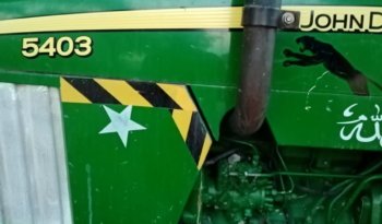 À vendre Tracteur John Deere 5403 (2015) complet