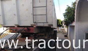 À vendre Tracteur Renault Major R340 avec semi remorque benne TP Tunicom 30 tonnes complet