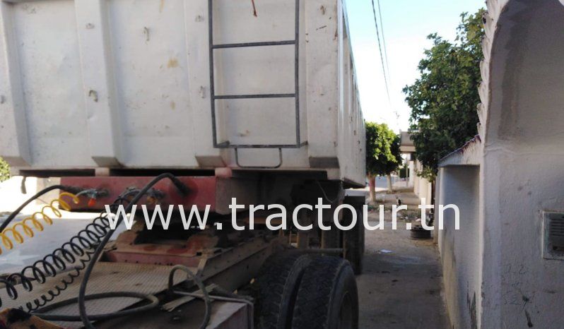À vendre Tracteur Renault Major R340 avec semi remorque benne TP Tunicom 30 tonnes complet