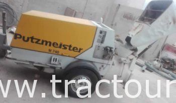À vendre Pompe à chape Putzmeister M740 avec moteur Deutz 1011 3 cylindres complet