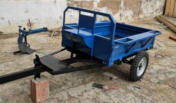 À vendre Remorque motoculteur 150×110 cm – 1 Tonnes complet