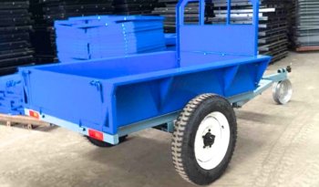 À vendre Remorque motoculteur 150×110 cm – 1 Tonnes complet