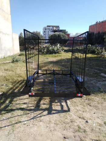 À vendre Semi remorque agricole benne complet