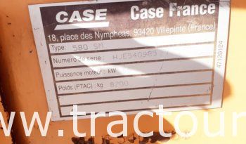 À vendre Tractopelle Case 580 SM complet